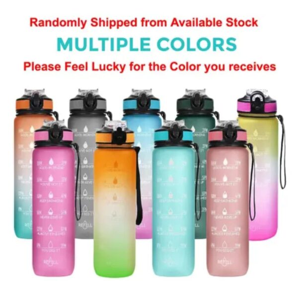 Motivational Water Bottle 1 Liter