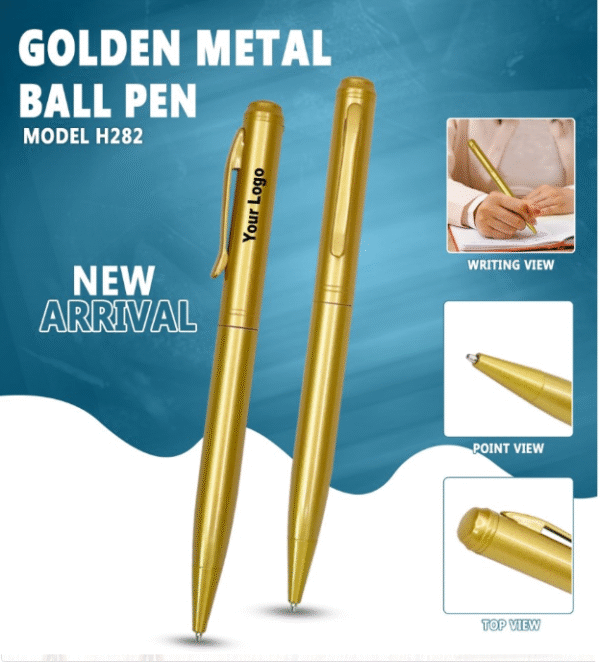 Golden Metal Ball Pen VSCH282